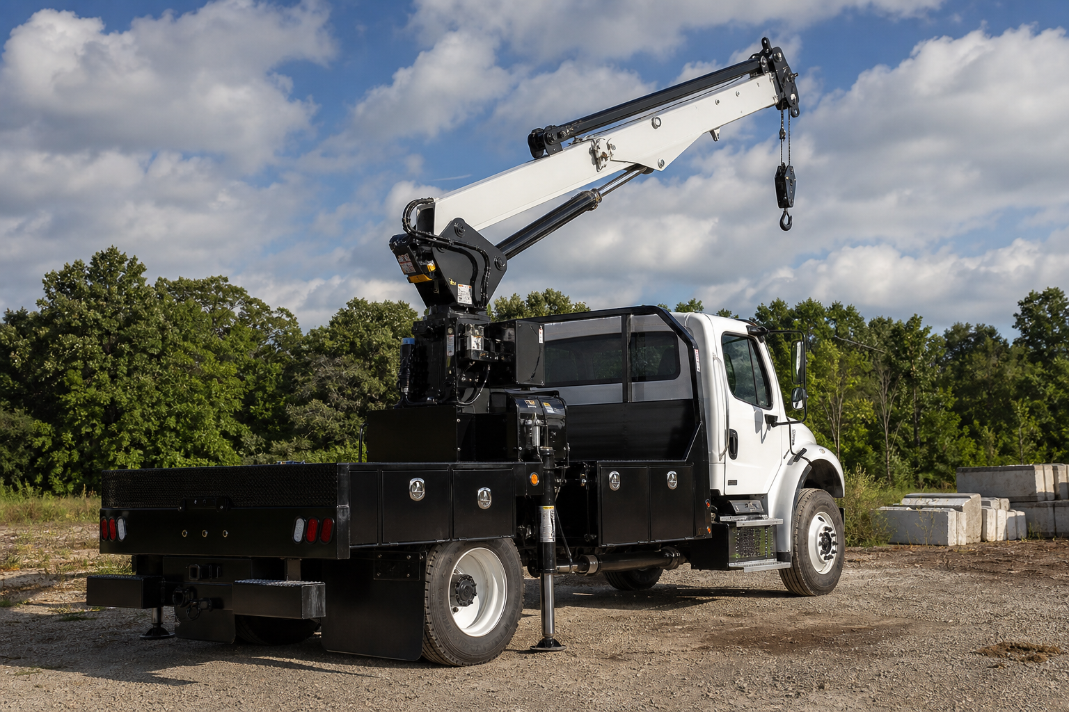 Read more about the article Crane Truck Body Guide: Everything You Need to Know