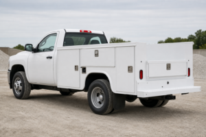 Read more about the article Electrician Work Truck Setup Guide: Service Bodies, Storage & More