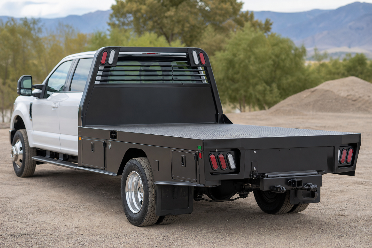 You are currently viewing Flatbed vs. Hay Bed for Ranchers — Which Truck Body Do You Actually Need?
