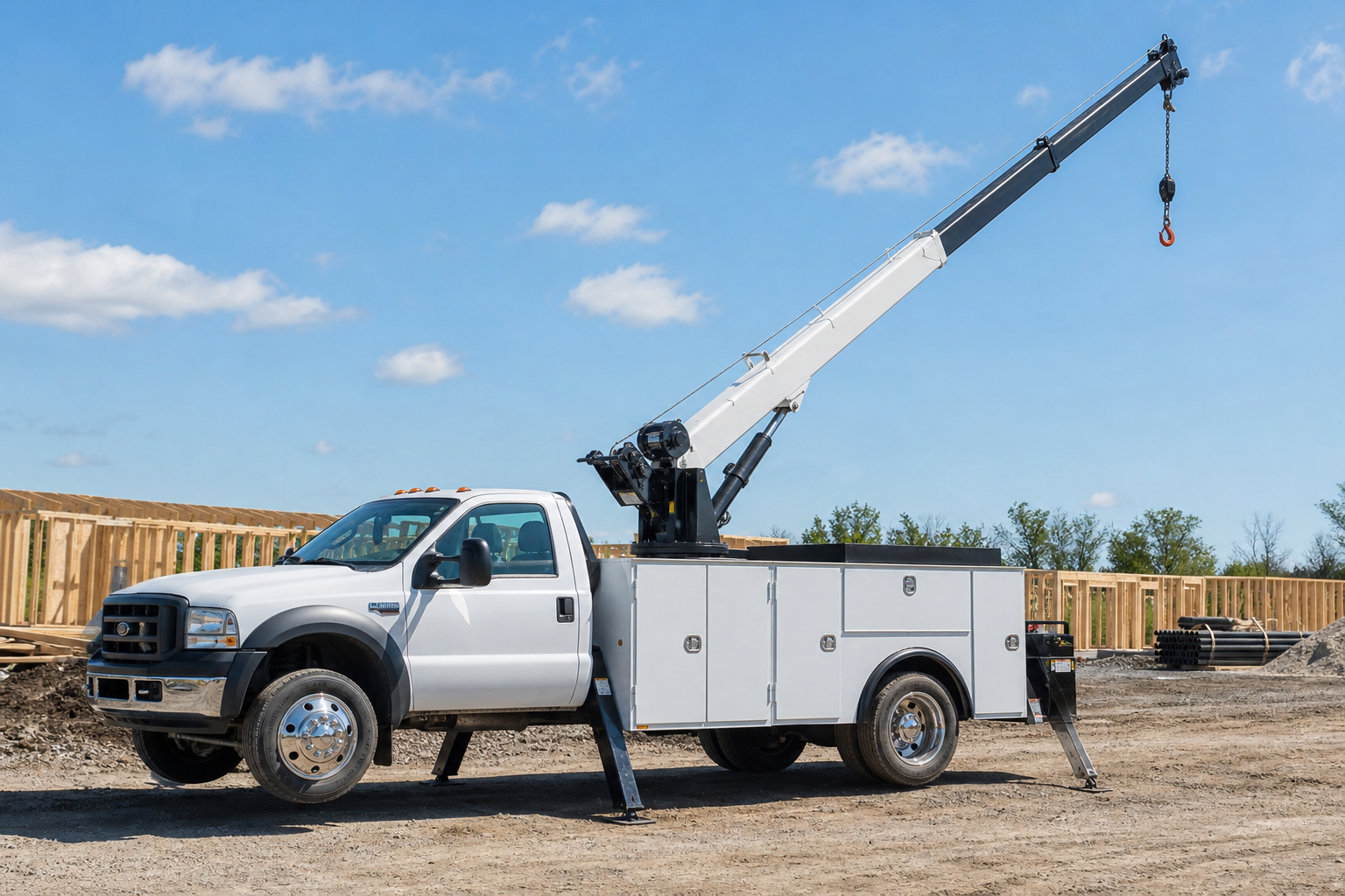 Read more about the article Tiger Crane vs Liftmoore: Which Truck-Mounted Crane Is Right for Your Work Truck?