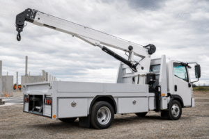 Read more about the article Tiger Crane vs Palfinger — Which Truck-Mounted Crane Is Right for Your Work Truck?