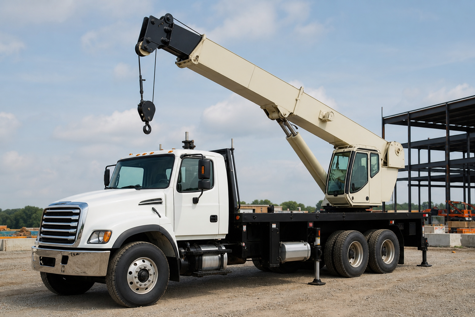 You are currently viewing Truck Crane Capacity Guide: Choosing the Right Tonnage for Your Job