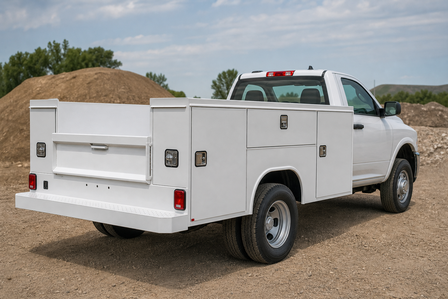 Read more about the article What Is a Service Body? Complete Guide for Work Truck Buyers