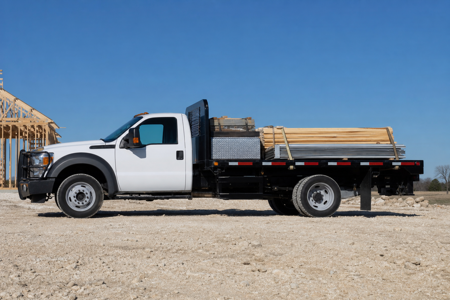 You are currently viewing Flatbed vs. Crane Body for Construction Crews: Which Do You Need?