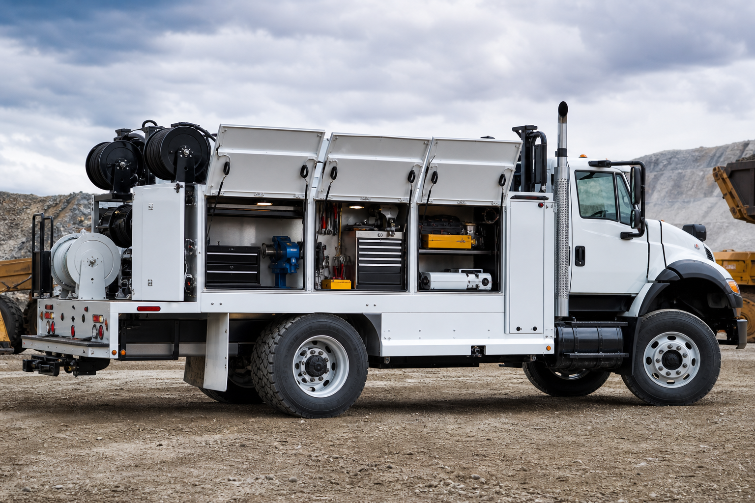 Read more about the article Mechanics Truck vs Service Body: Which Is Right for Your Work Truck?
