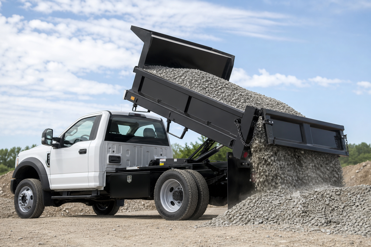 Read more about the article Dump Body vs. Stake Body for Hauling Gravel: Which Truck Body Wins?