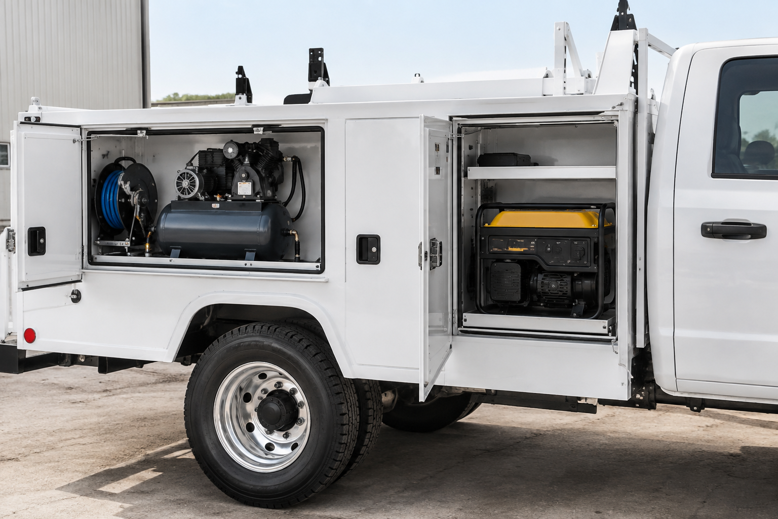 You are currently viewing Air Compressor vs. Generator: Which Belongs on Your Service Truck?