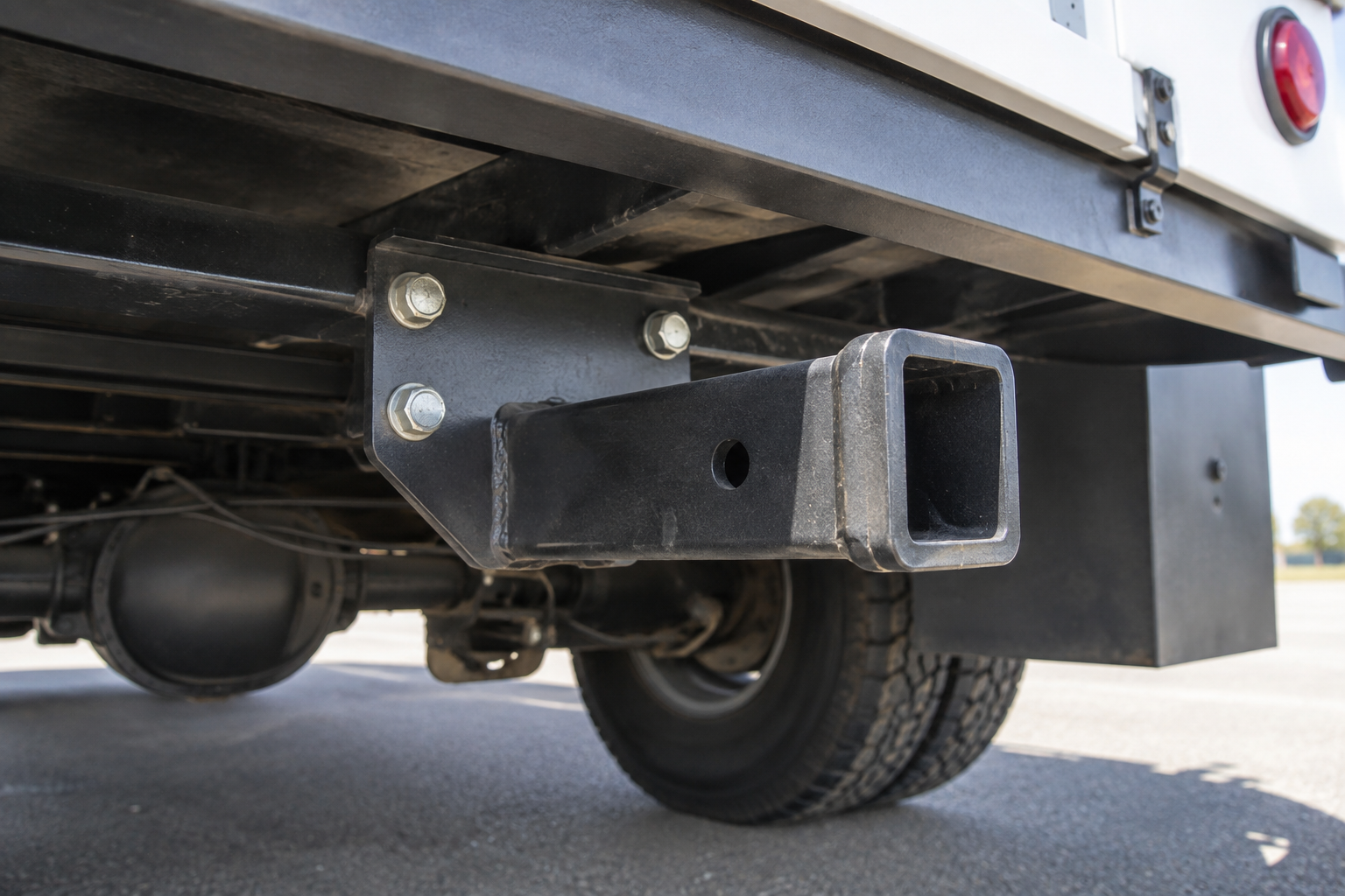 Read more about the article 18K vs. 24K Receiver Hitch Rating on a Flatbed: Which Do You Need?