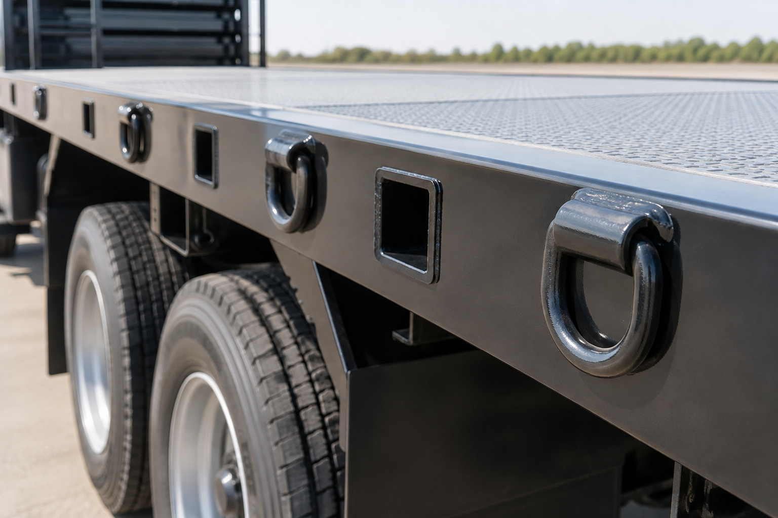 You are currently viewing Stake Pockets vs. Rub Rail Tie-Downs on a Flatbed: Which Setup Secures Your Load Best?