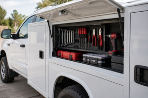 Read more about the article Foam-Lined Toolboxes vs. Bare Metal Interiors on a Service Body: What’s Worth the Upgrade?