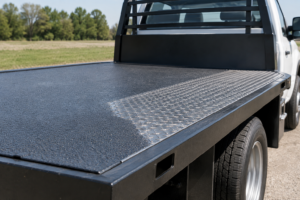 Read more about the article Truck Bed Liner vs. Bare Steel Deck on a Flatbed: Which Holds Up Better?