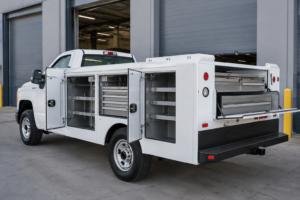 Read more about the article Truck Bodies for Commercial Elevator and Escalator Service Technicians