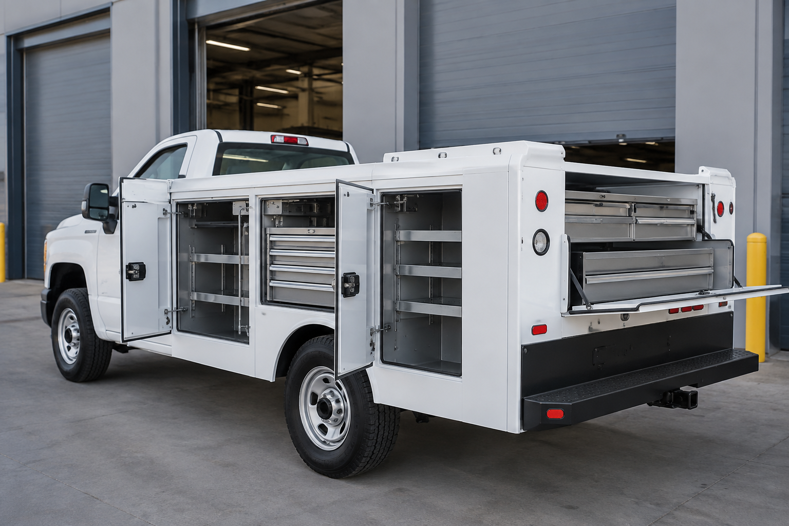Read more about the article Truck Bodies for Commercial Elevator and Escalator Service Technicians