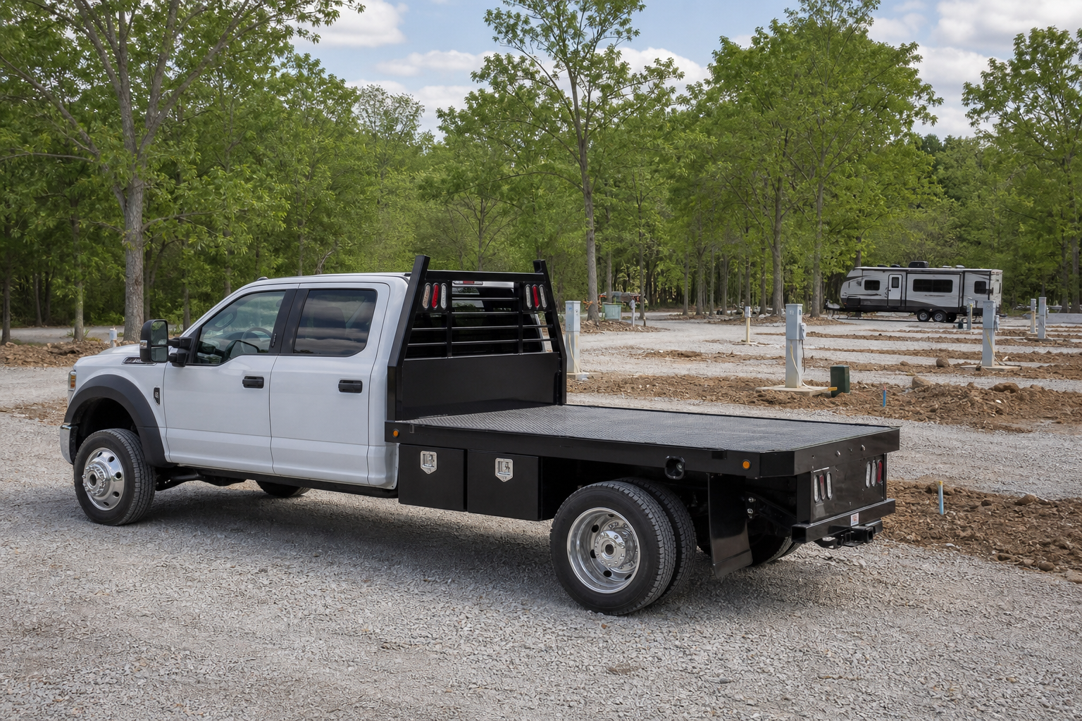 You are currently viewing Best Truck Bodies for RV Park & Campground Construction Crews