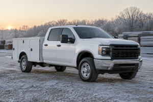 Read more about the article Cold-Weather Work Truck Prep: Flatbeds and Service Bodies for Texas and Louisiana Winters