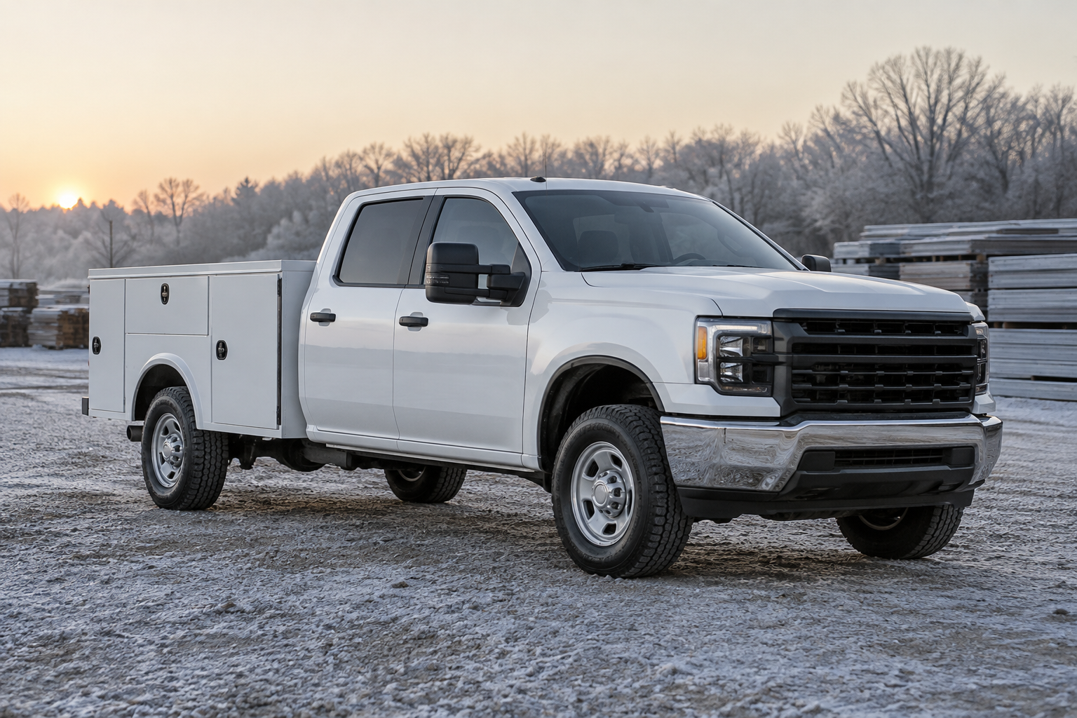 You are currently viewing Cold-Weather Work Truck Prep: Flatbeds and Service Bodies for Texas and Louisiana Winters